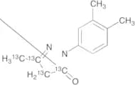 2-(3,4-Dimethylphenyl)-2,4-dihydro-5-methyl-3H-pyrazol-3-one-13C4