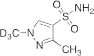 1,3-Dimethyl-1H-pyrazole-4-sulfonamide-d3 (~90%)