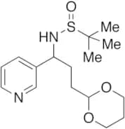 N-[3-(1,3-Dioxan-2-yl)-1-(3-pyridinyl)propyl]-2-methyl-2-propanesulfinamide