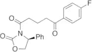 3-[5-(1,5-Dioxo-5-(p-fluophenylpentyl]-4(S)-phenyl-2-oxazolidinone