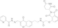 (E)-2-((2-(2,6-Dioxopiperidin-3-yl)-1,3-dioxoisoindolin-4-yl)oxy)-N-(2-(4-oxo-3-((2-picolinoylhydr…