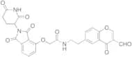 2-((2-(2,6-Dioxopiperidin-3-yl)-1,3-dioxoisoindolin-4-yl)oxy)-N-(2-(3-formyl-4-oxo-4H-chromen-6-yl…