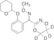 (E)-(5,6-Dihydro-1,4,2-dioxazin-3-yl)[2-[(tetrahydro-2H-pyran-2-yl)oxy]phenyl]-methanone O-Methylo…