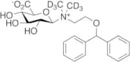 Diphenhydramine-d6 N-β-D-Glucuronide
