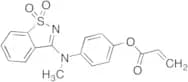 4-[(1,1-Dioxidobenzo[d]isothiazol-3-yl)(methyl)amino]phenyl Acrylate