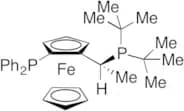 (R)-(-)-1-[(S)-2-Diphenylphosphino)ferrocenyl]ethyldi-t-butylphosphine