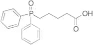 5-(Diphenylphosphinyl)pentanoic Acid