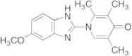 1,4-Dihydro-1-(5-methoxy-1H-benzimidazol-2-yl)-2,3,5-trimethyl-4-oxopyridine