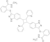 2,2'-((6,6'-(2,4-Di(pyridin-2-yl)cyclobutane-1,3-diyl)bis(1H-indazole-6,3-diyl))bis(sulfanediyl))b…