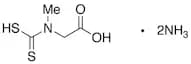 N-(Dithiocarboxy)sarcosine Diammonium Salt