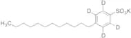 4-Dodecylbenzenesulfonic Acid Potassium Salt-d4