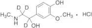 DL-Metanephrine Hydrochloride (a,b,b-d3, 98%)
