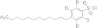 4-Dodecylbenzenesulfonyl Chloride-d4