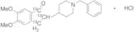 Donepezil-13C3 Hydrochloride