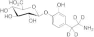 Dopamine 4-β-D-Glucuronide-d4