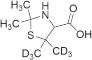 2,2-Dimethyl-5,5-bis(methyl-d3)thiazolidine-4-carboxylic Acid