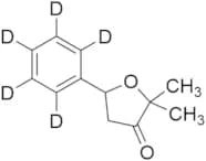 2,2-Dimethyl-5-(phenyl-D₅)dihydrofuran-3(2H)-one
