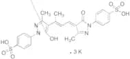 4-[4,5-Dihydro-4-[3-[5-hydroxy-3-methyl-1-(4-sulfophenyl)-1H-pyrazol-4-yl]-2-butenylidene]-3-methy…