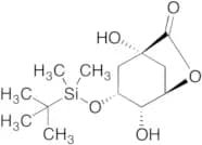 (1R,3R,4S,5R)-3-[[(1,1-Dimethylethyl)dimethylsilyl]oxy]-1,4-dihydroxy-6-oxabicyclo[3.2.1]octan-7-o…