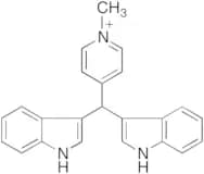 4-(Di(1H-indol-3-yl)methyl)-1-methylpyridin-1-ium