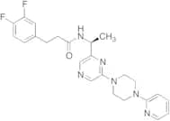 3,4-Difluoro-N-[(1S)-1-[6-[4-(2-pyridinyl)-1-piperazinyl]-2-pyrazinyl]ethyl]benzenepropanamide