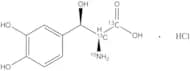 D,L-threo-Droxidopa-13C2,15N Hydrochloride