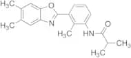 N-​[3-​(5,​6-​dimethyl-​2-​benzoxazolyl)​-​2-​methylphenyl]​-​2-​methylpropanamide