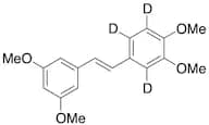 4-[(1E)-2-(3,5-Dimethoxyphenyl)ethenyl]-1,2-dimethoxy(benzene-d3)
