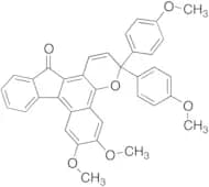 6,​7-​Dimethoxy-​3,​3-​bis(4-​methoxyphenyl)​benzo[3,​4]​fluoreno[2,​1-​b]​pyran-​13(3H)​-​one