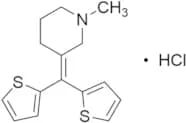 3-(Di-2-thienylmethylene)-1-methylpiperidine Hydrochloride