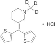 3-(Di-2-thienylmethylene)-1-methylpiperidine-d3 Hydrochloride