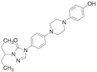 2-(1-Ethylpropyl)-2,4-dihydro-4-[4-[4-(4-hydroxyphenyl)-1-piperazinyl]phenyl]-3H-1,2,4-triazol-3-o…