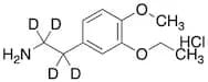 2-(3-Ethoxy-4-methoxyphenyl)ethyl-1,1,2,2-d4-amine HCl
