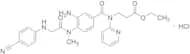 Ethyl 3-(3-Amino-4-(2-((4-cyanophenyl)amino)-N-methylacetamido)-N-(pyridin-2-yl)benzamido)propanoa…