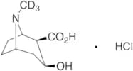 (-)-Ecgonine-d3 Hydrochloride
