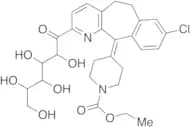 Ethyl 4-(8-chloro-2-(2,3,4,5,6-pentahydroxyhexanoyl)-5H-benzo[5,6]cyclohepta[1,2-b]pyridin-11(6H)-…