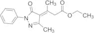 Ethyl (E)-3-(3-Methyl-5-oxo-1-phenyl-1,5-dihydro-4H-pyrazol-4-ylidene)butanoate