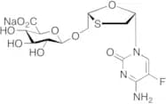 Emtricitabine O-β-D-Glucuronide Sodium Salt