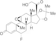 (6α,9β,11β,16α)-9,11-Epoxy-6-fluoro-21-hydroxy-16,17-[(1-methylethylidene)bis (oxy)]pregna-1,4-die…