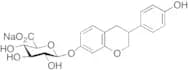 (R,S)-Equol 7-β-D-Glucuronide Sodium Salt