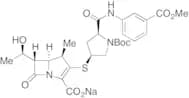 Ertapenem N-tert-Butyloxycarbonyl Methyl Ester Sodium Salt