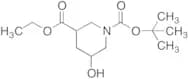 Ethyl N-Boc-5-hydroxypiperidine-3-carboxylate