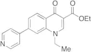 1-Ethyl-1,4-dihydro-4-oxo-7-(4-pyridyl)quinoline-3-carboxylic Acid Ethyl Ester