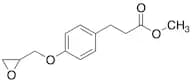 3-(4-(2,3-Epoxypropoxy)phenyl)propionic Acid Methyl Ester