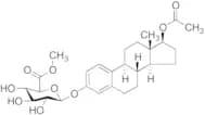17β-Estradiol-(O-methyl) 3-β-D-Glucuronide-O-acetate