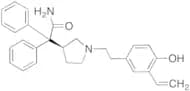 (3S)-1-[2-(3-Ethenyl-4-hydroxyphenyl)ethyl]-α,α-diphenyl-3-pyrrolidineacetamide
