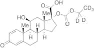 (11β,​17alphalpha)​-17-​[(Ethoxycarbonyl)​oxy]​-​11-​hydroxy-​3-​oxo-​androsta-​1,​4-​diene-​17-​c…