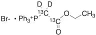(Ethoxycarbonylmethyl)triphenylphosphonium-13C2d2 Bromide