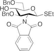 Ethyl 2-Deoxy-2-(1,3-dihydro-1,3-dioxo-2H-isoindol-2-yl)-3,6-bis-O-(phenylmethyl)-1-thio-β-D-gluco…