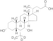 6-Ethylchenodeoxycholic-d5 Acid